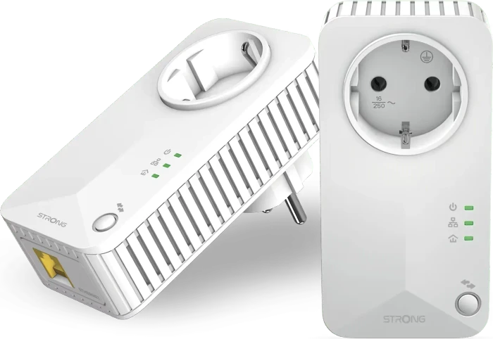 Strong Powerline 600 Duo, EU, V2, HomePlug AV, RJ-45, 2er-Pack