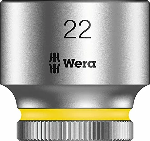 Wera 8790 HMB Zyklop Außensechskant Steckschlüssel 3/8", 22x30mm