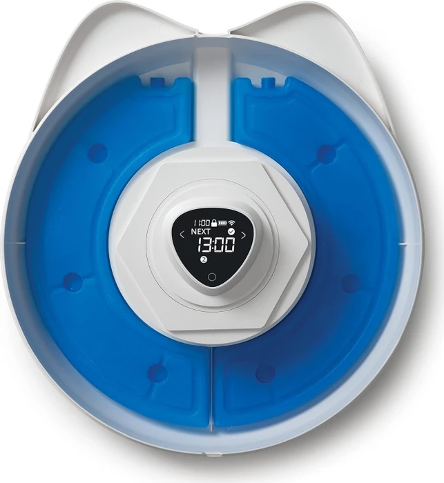 Catit PIXI Kühlakkus für Smart-Futterautomaten mit 6 Mahlzeiten, blau