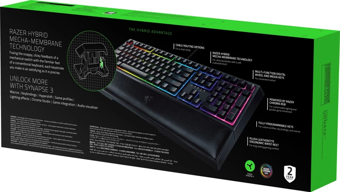 Razer Ornata V2, USB, DE