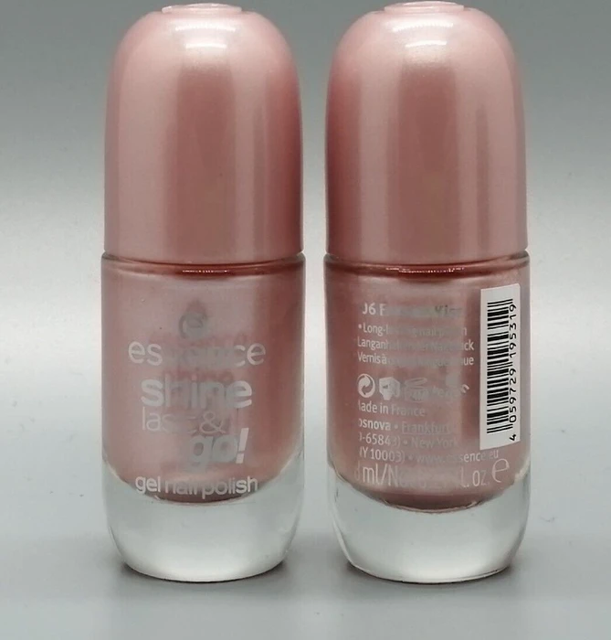 Essence Shine Last & Go Gel Nagellack 06 frosted kiss, 8ml