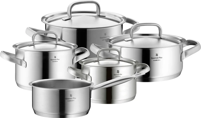 WMF Gourmet Plus Kochtopf-Set, 5-tlg.