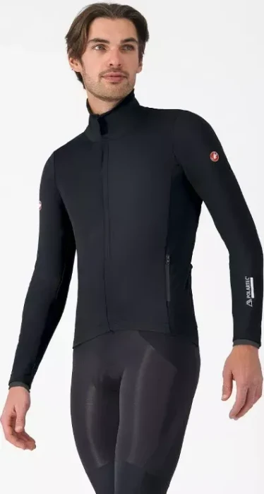Castelli Alpha 150 Fahrradjacke light black/black (Herren)