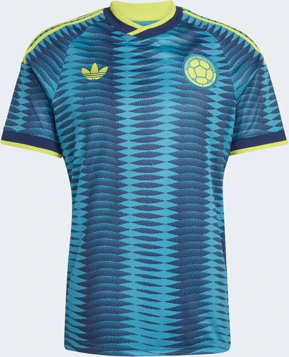 adidas FIFA WM 2026 Kolumbien Authentic Auswärtstrikot kurzarm mystery petrol/team navy blue 2 (Herren)