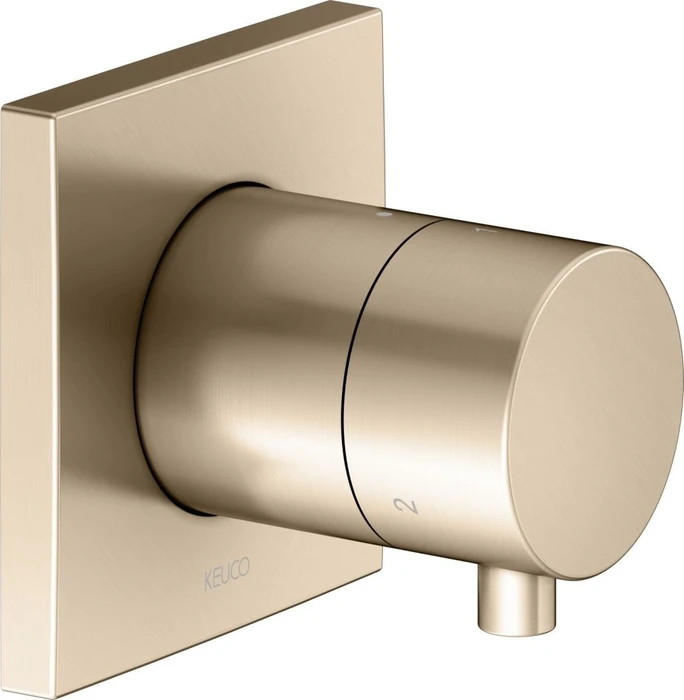 Keuco IXMO 59548 Comfort 3-Wege Umstellventil eckig bronze gebürstet