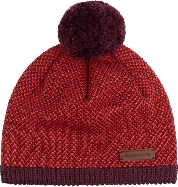 Mammut Snow Beanie vin/mammut red