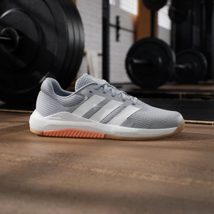 adidas Dropset Base halo silver/cloud white/beam orange (Damen)