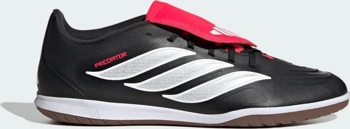 adidas Predator Club Sala Fold-Over Tongue IN core black/cloud white/lucid red (Herren)