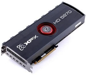 XFX Radeon HD 5970 Black Edition Limited, 2x 2GB GDDR5, 6x mDP
