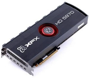 XFX Radeon HD 5970 Black Edition Limited, 2x 2GB GDDR5, 6x mDP