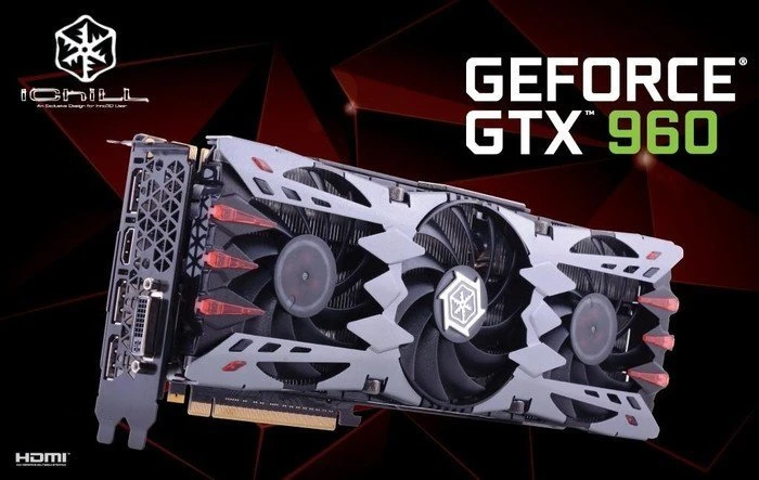 INNO3D GeForce GTX 960 iCHILL X3 Air Boss Ultra, 2GB GDDR5, DVI, HDMI, 3x DP