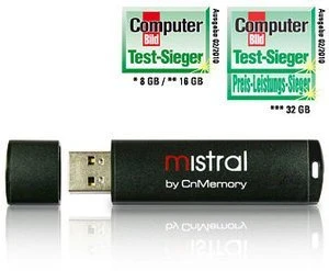 CnMemory Mistral UHS 16GB, USB-A, USB 3.2 Gen 1×1