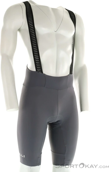 Castelli Espresso 2 Bibshort Fahrradhose kurz smoky gray (Herren)