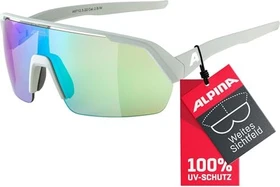 Alpina Turbo HR smoke grey matt/mirror green