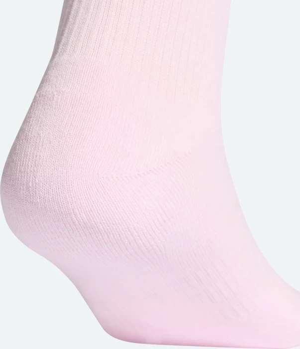 adidas Cushioned Crew Socken white/clear pink/glow blue/wonder sage, 6 Paare