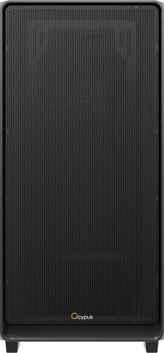 Ocypus Gamma C60, schwarz, Glasfenster