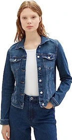 Tom Tailor Denim Stretch Jeansjacke used mid stone blue denim (Damen)