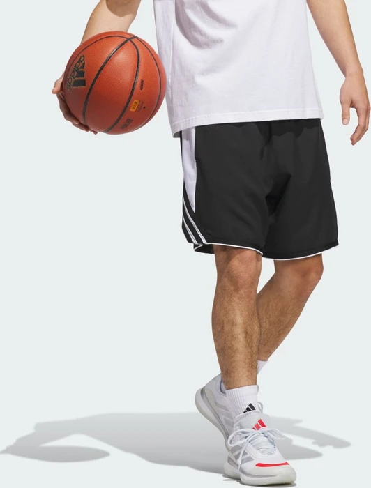 adidas Crazy Lite Trainingshose kurz schwarz/weiß (Herren)
