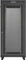 Lanberg 19" Rackschrank 37HE, LCD, freistehend, Flat Pack, V2, Gitternetztür, IP20, RAL 9004, 1000mm tief Vorschaubild
