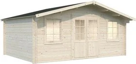 Palmako Klara 17m² Gartenhaus transparent tauchgrundiert