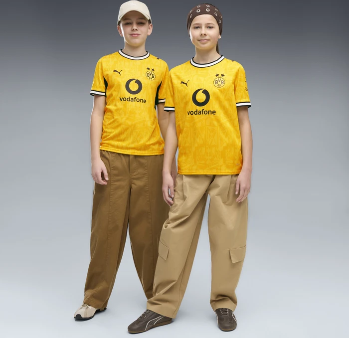 Puma BVB Borussia Dortmund 2026/2027 Heimtrikot kurzarm faster yellow/puma black (Junior)