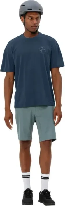 Vaude Cyclist Funktionsshirt kurzarm dark sea (Herren)