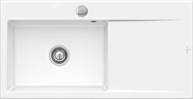 Villeroy & Boch Subway Style 60 Einbau Becken links mit Ablauffernbedienung snow white
