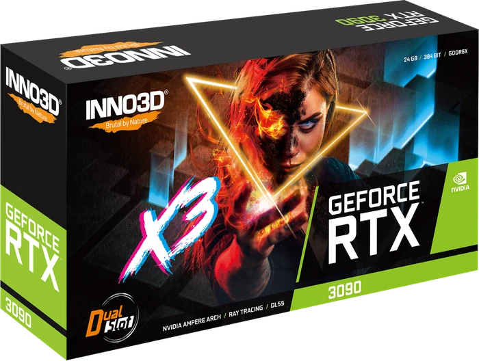 INNO3D GeForce RTX 3090 X3, 24GB GDDR6X, HDMI, 3x DP