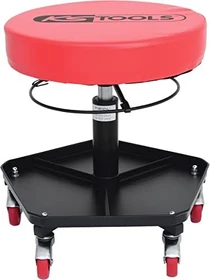 KS Tools Fahrbarer und höhenverstellbarer Hocker