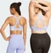 adidas TLRD Impact Training High Support Sport-BH blue spark (Damen) Vorschaubild