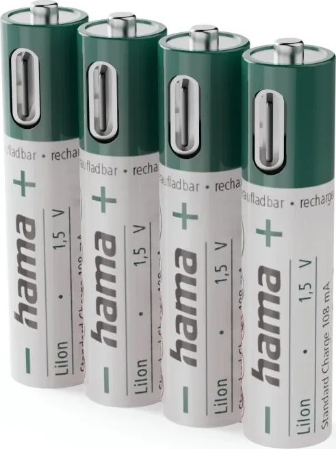 Hama Micro AAA Li-Ion 475mAh, 4er-Pack