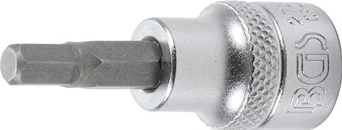 BGS technic Innensechskant Steckschlüssel 3/8" zöllig, 7/32"x48mm