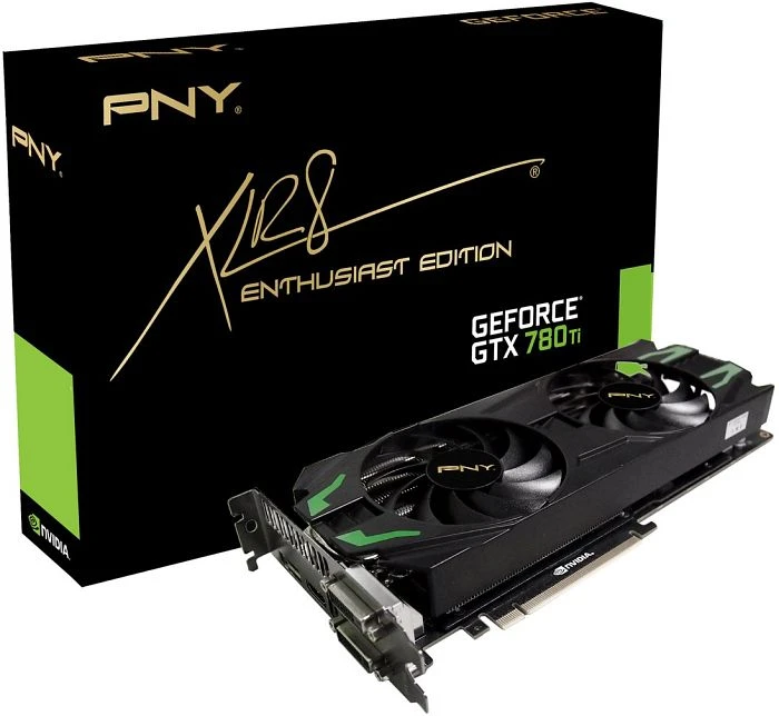 PNY GeForce GTX 780 Ti Custom, 3GB GDDR5, 2x DVI, HDMI, DP