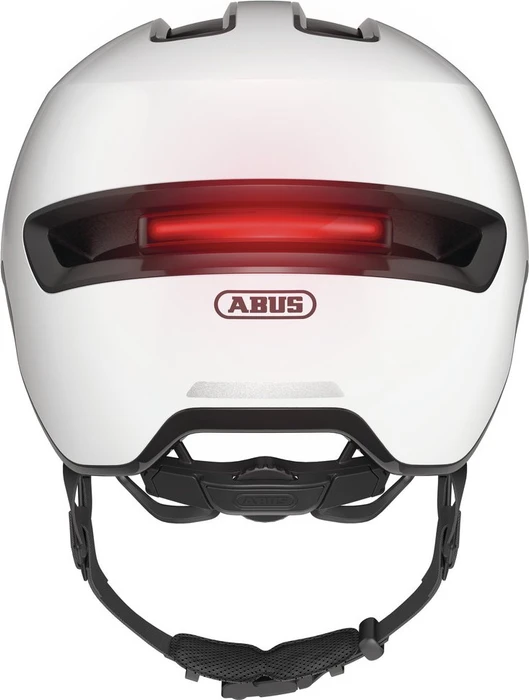 ABUS HUD-Y Helm shiny white