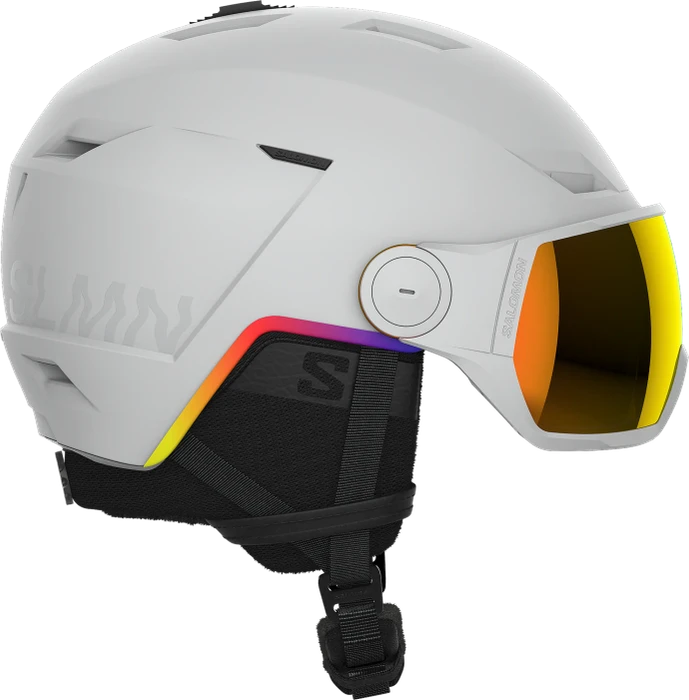 Salomon Pioneer LT Visor Helm grau (Herren)