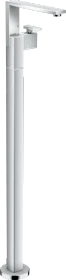Hansgrohe AXOR Edge Einhebel-Wannenmischer bodenstehend mit Push-Open Ablaufgarnitur chrome