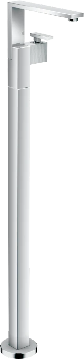 Hansgrohe AXOR Edge Einhebel-Wannenmischer bodenstehend mit Push-Open Ablaufgarnitur chrome