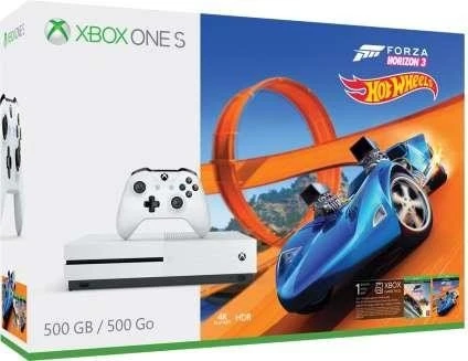 Microsoft Xbox One S - 500GB Forza Horizon 3 Hot Wheels Bundle weiß
