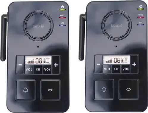M-E FS-2 V2 Funk-Sprechanlage, schwarz