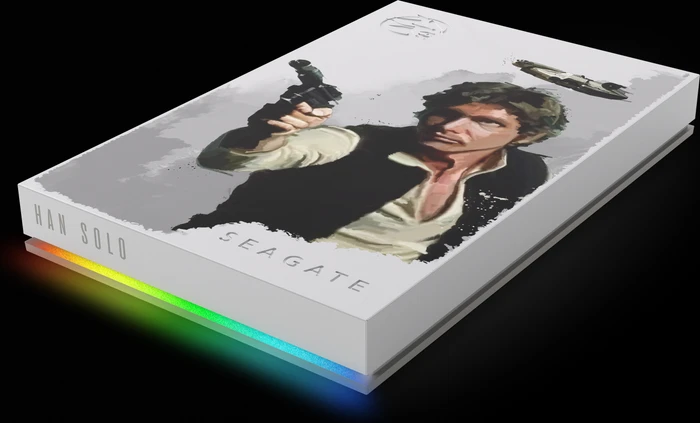 Seagate FireCuda Gaming HDD - Han Solo Special Edition, 2TB, +Rescue, USB 3.0 Micro-B