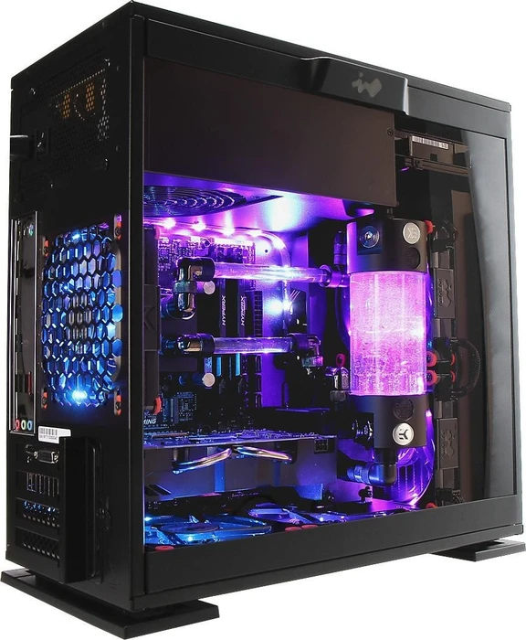 In Win 301 schwarz, Glasfenster, 450W ATX 2.3