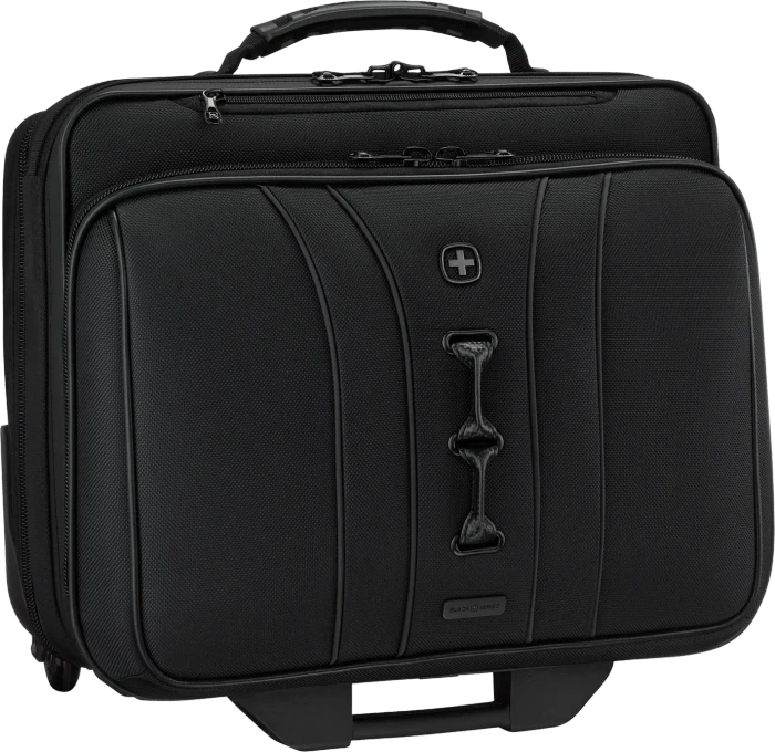 Wenger Legacy Black Series 15.6" Laptop-Tasche mit Rollen, schwarz