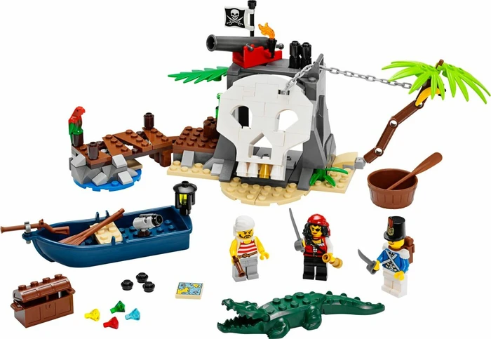 LEGO Piraten - Piraten-Schatzinsel