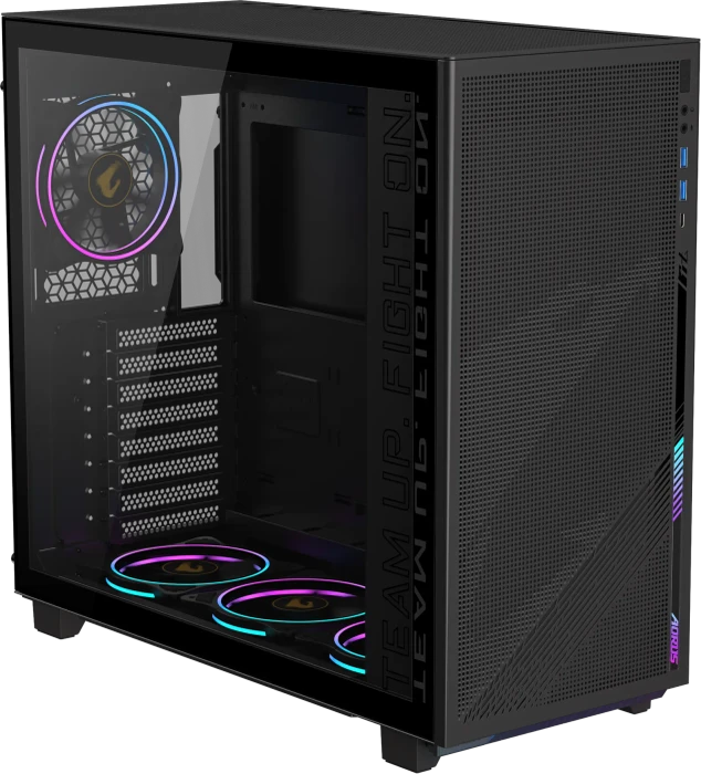 GIGABYTE C400 GLASS, Glasfenster