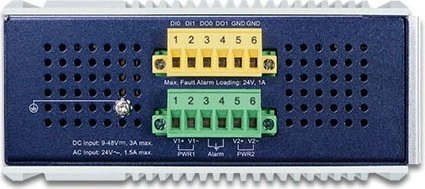 Planet IGS-6325 Industrial Railmount 2.5G Managed Switch, 4x RJ-45, 2x SFP+