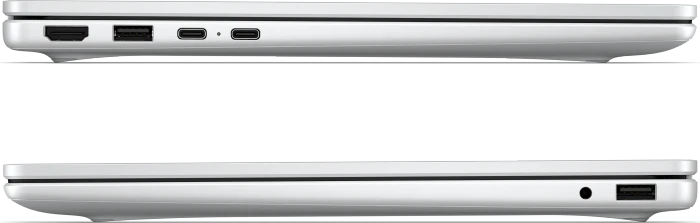 HP OmniBook 3 14-hy0130ng, silber, Ryzen 3 7320U, 8GB RAM, 512GB SSD, DE