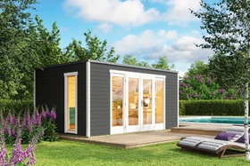Lasita Maja Palermo 2 Gartenhaus carbongrau