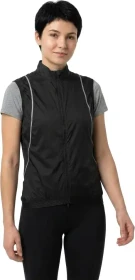 Rapha Wind Gilet Fahrradweste schwarz/grau (Damen)