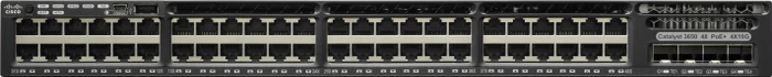 Cisco Catalyst 3650 IP Base Rackmount Gigabit Managed Stacking Switch, 48x RJ-45, 4x SFP+, 775W PoE+