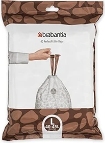 Brabantia PerfectFit Müllbeutel Typ L 40-45l, 40 Stück